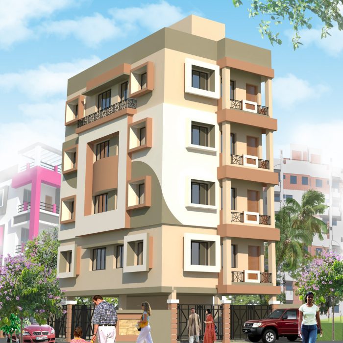 Apartment Design At Jadavpur Nayabad